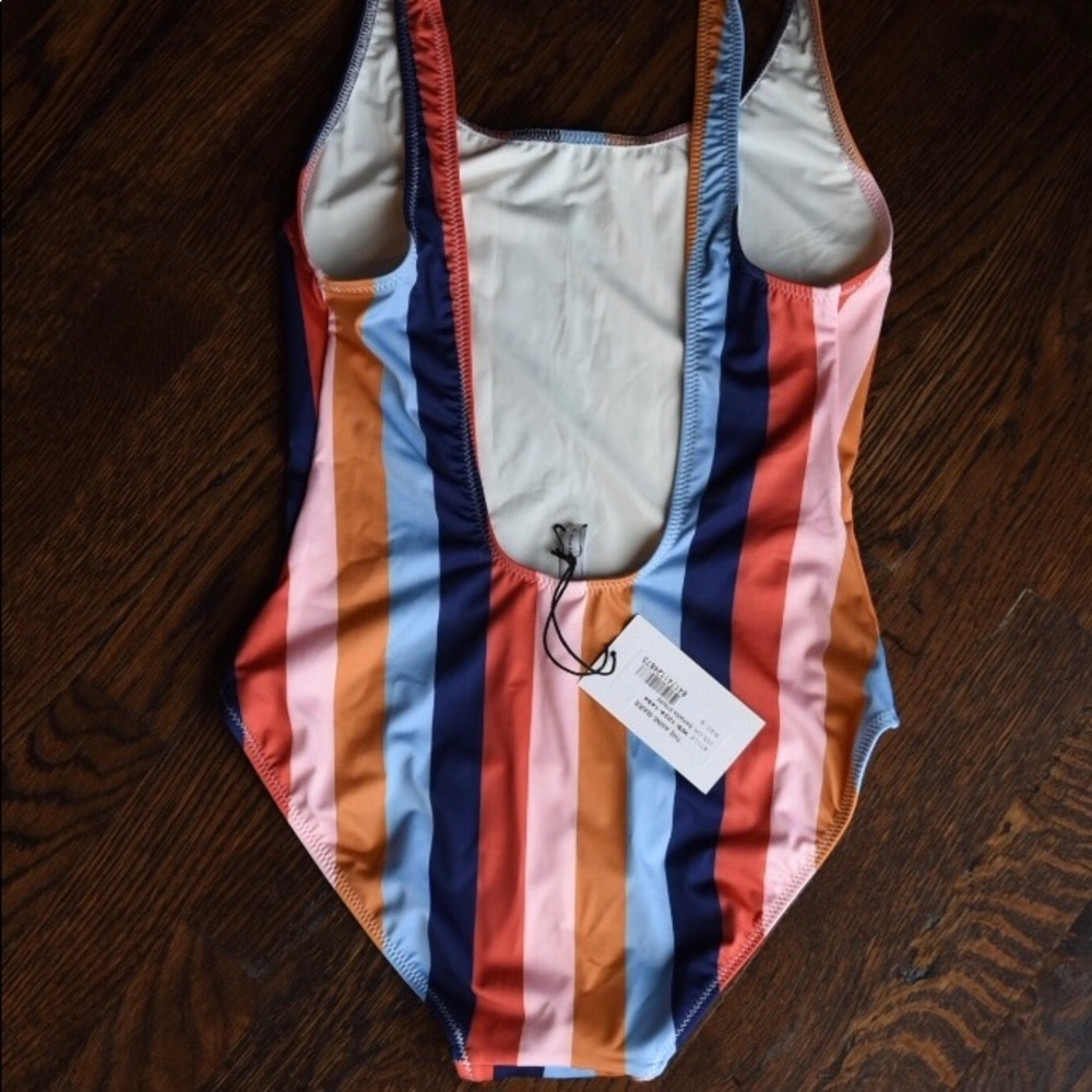 Madewell Sahara stripe swimsuit - Picture 3 of 5